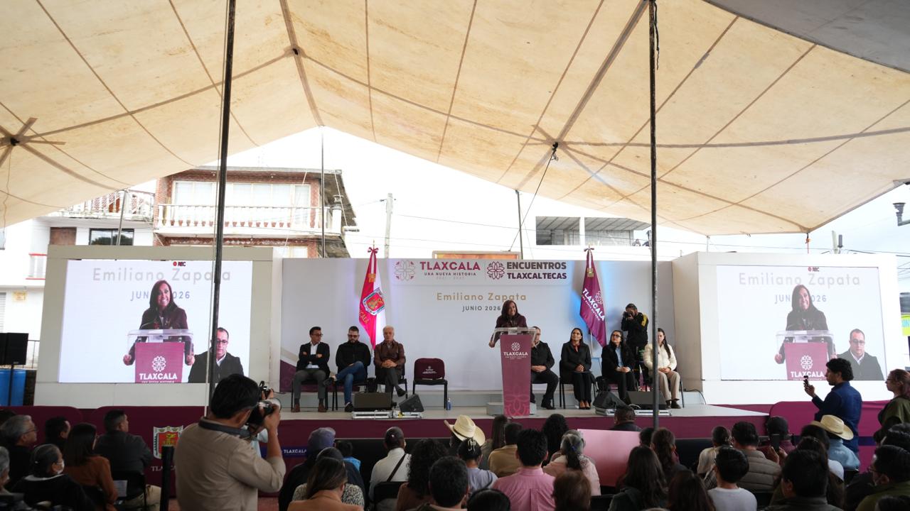 Refrendan gobierno del estado y Ayuntamiento de Emiliano Zapata trabajo coordinado para impulsar el desarrollo del municipio